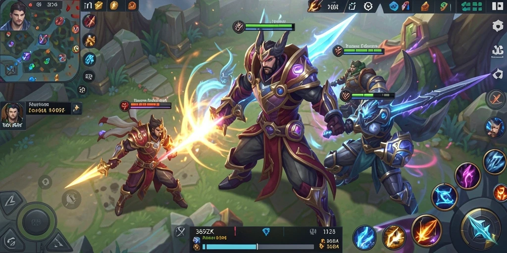 Tampilan gameplay menegangkan di <strong>369ZK</strong> dengan aksi hero yang epik.