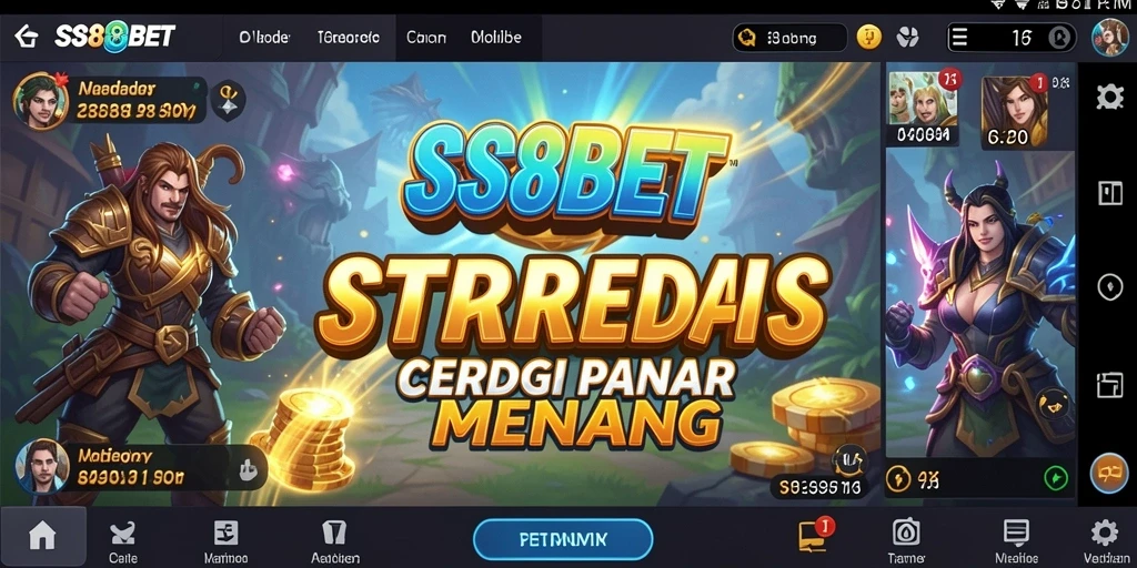 Tampilan gameplay SS88BET yang seru dan penuh strategi.